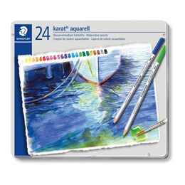 Staedtler Karat Aquarell Sulu Boya Kalemi Seti 24 Renk - 1
