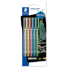Staedtler Metallic Marker Seti 5 Renk - 1