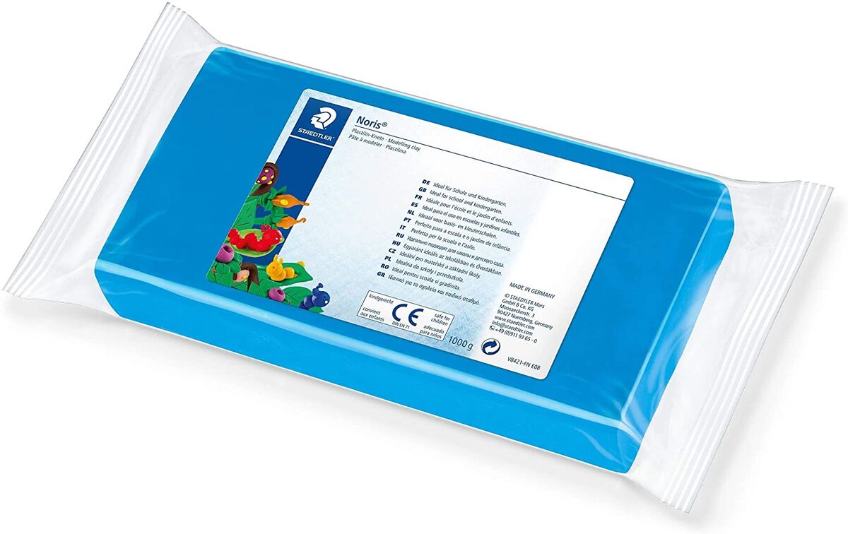 Staedtler Noris Plastilin Modelleme Hamuru 1000 Gr. Mavi