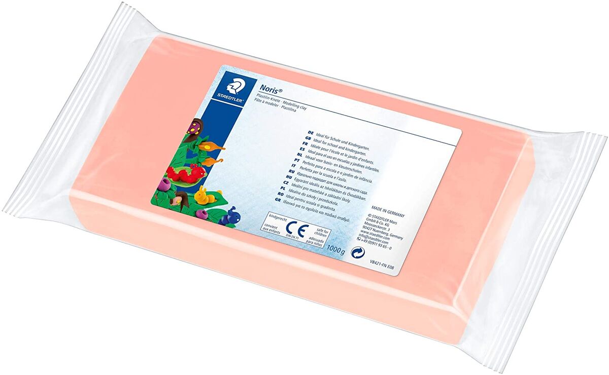 Staedtler Noris Plastilin Modelleme Hamuru 1000 Gr. Ten Rengi