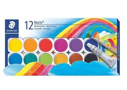 Staedtler Noris Sulu Boya 12+1 Renk