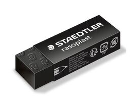 Staedtler Rasoplast Siyah Silgi 65x23x13 mm.