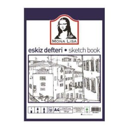 Südor Mona Lisa Eskiz Çizim Defteri (Sketch Book) A4 120 gr. 50 yp. - Südor