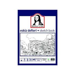 Südor Mona Lisa Eskiz Çizim Defteri (Sketch Book) A5 120 gr. 50 yp. - 1