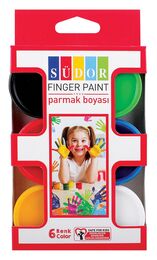 Südor Parmak Boyası 6 Renk x 30 ml.