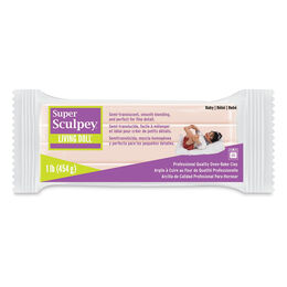 Super Sculpey Living Doll Polimer Kil (Fırınlanabilir Model Hamuru) 454 gr. BABY - 1