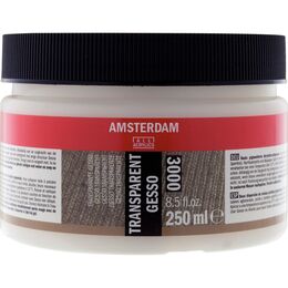 Talens Amsterdam 3000 Transparan Şeffaf Gesso 250 ml.