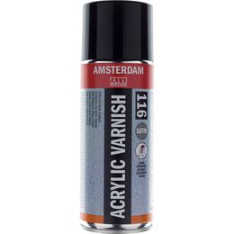 Talens Amsterdam Acrylic Varnish Saten 116 Parlak Akrilik Boya Verniği Saten 400 ml. Sprey