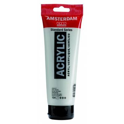 Talens Amsterdam Akrilik Boya 120 ml. 104 Zinc White