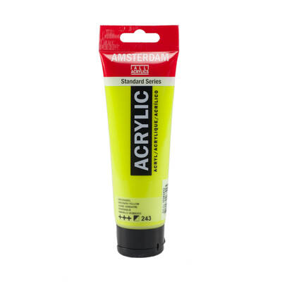 Talens Amsterdam Akrilik Boya 120 ml. 243 Greenish Yellow - 1