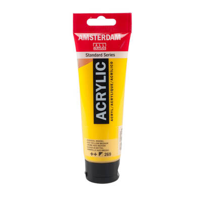 Talens Amsterdam Akrilik Boya 120 ml. 269 Azo Yellow Medium