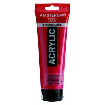 Talens Amsterdam Akrilik Boya 120 ml. 348 Permanent Red Purple