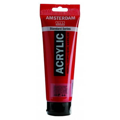 Talens Amsterdam Akrilik Boya 120 ml. 399 Naphthol Red Deep