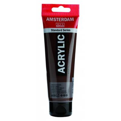 Talens Amsterdam Akrilik Boya 120 ml. 409 Burnt Umber