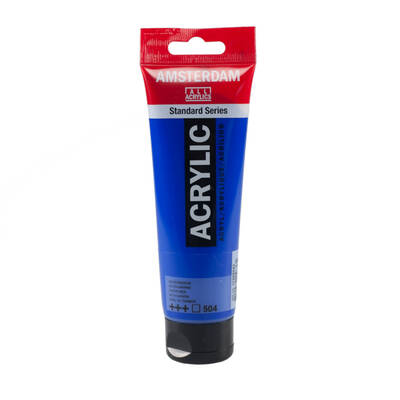 Talens Amsterdam Akrilik Boya 120 ml. 504 Ultramarine