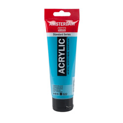 Talens Amsterdam Akrilik Boya 120 ml. 522 Turquoise Blue - 2