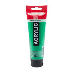 Talens Amsterdam Akrilik Boya 120 ml. 615 Emerald Green - 1