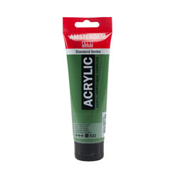 Talens Amsterdam Akrilik Boya 120 ml. 622 Olive Green Deep - 1