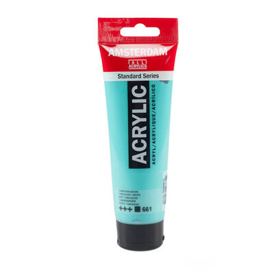 Talens Amsterdam Akrilik Boya 120 ml. 661 Turquoise Green