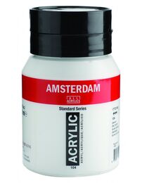 Talens Amsterdam Akrilik Boya 500 ml. 104 Zinc White