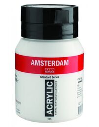 Talens Amsterdam Akrilik Boya 500 ml. 105 Titanium White