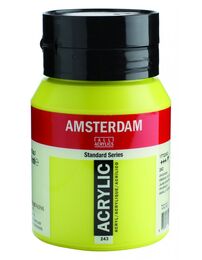 Talens Amsterdam Akrilik Boya 500 ml. 243 Greenish Yellow - 1