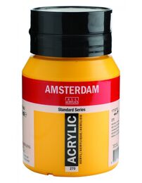 Talens Amsterdam Akrilik Boya 500 ml. 270 Azo Yellow Deep