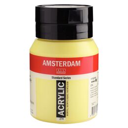 Talens Amsterdam Akrilik Boya 500 ml. 274 Nickel Titanium Yellow