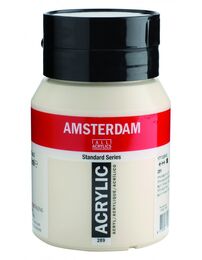 Talens Amsterdam Akrilik Boya 500 ml. 289 Titanium Buff Light