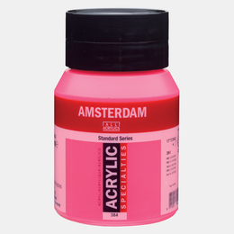 Talens Amsterdam Akrilik Boya 500 ml. 384 Reflex Rose