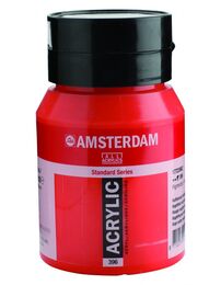Talens Amsterdam Akrilik Boya 500 ml. 396 Naphtol Red Medium