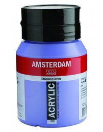 Talens Amsterdam Akrilik Boya 500 ml. 519 Ultramarine Violet Light