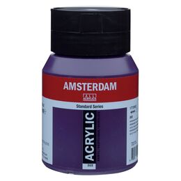 Talens Amsterdam Akrilik Boya 500 ml. 568 Permanent Blue Violet