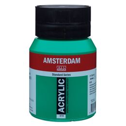 Talens Amsterdam Akrilik Boya 500 ml. 619 Permanent Green Deep