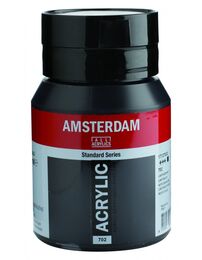 Talens Amsterdam Akrilik Boya 500 ml. 702 Lamp Black