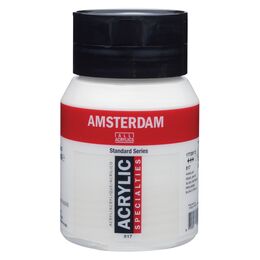 Talens Amsterdam Akrilik Boya 500 ml. 817 Pearl White - 1