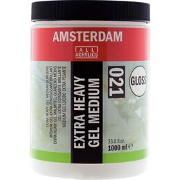 Talens Amsterdam Extra Heavy Gel Medium Gloss 021 Extra Kuvvetli Jel Medyum Parlak 1000 ml. - 1