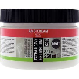 Talens Amsterdam Extra Heavy Gel Medium Matt 022 Extra Kuvvetli Jel Medyum Mat 250 ml.