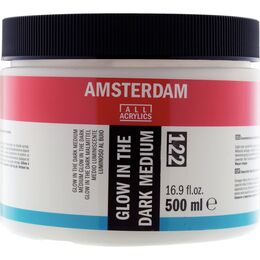 Talens Amsterdam Glow In The Dark Medium 122 Karanlıkta Parlayan Medyum 500 ml.