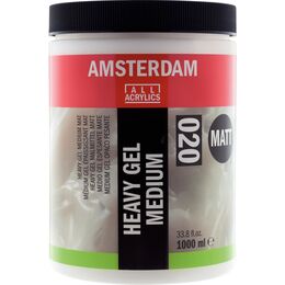 Talens Amsterdam Heavy Gel Medium Matt 020 Kuvvetli Jel Medyum Mat 1000 ml.