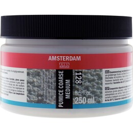 Talens Amsterdam Pumice Coarse Medium Süngertaşı 128 Kalın Grenli Medyum 250 ml. - 1