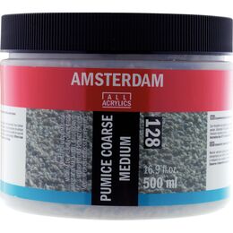 Talens Amsterdam Pumice Coarse Medium Süngertaşı 128 Kalın Grenli Medyum 500 ml.