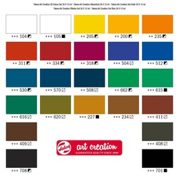 Talens Art Creation Oil Colour Yağlı Boya Seti 24 Renk - Thumbnail