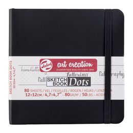 Talens Art Creation Sketchbook Dots Noktalı Eskiz Çizim Defteri Yumuşak Kapak 80 gr. 12x12 cm. 80 yp. - 1