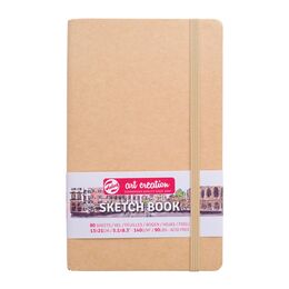 Talens Art Creation Sketchbook Sert Kapak Eskiz Çizim Defteri 140 gr. 13x21 cm. 80 yp. KRAFT YELLOW