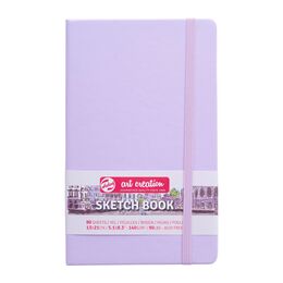 Talens Art Creation Sketchbook Sert Kapak Eskiz Çizim Defteri 140 gr. 13x21 cm. 80 yp. PASTEL LİLA