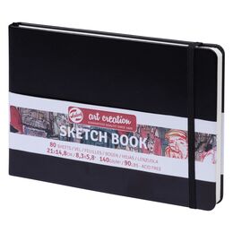 Talens Art Creation Sketchbook Sert Kapak Eskiz Çizim Defteri 140 gr. 15x21 cm. 80 yp. SİYAH