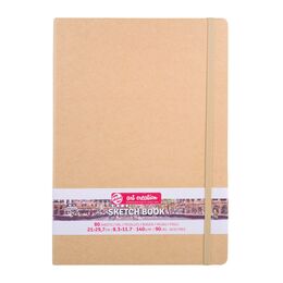 Talens Art Creation Sketchbook Sert Kapak Eskiz Çizim Defteri 140 gr. 21x30 cm. 80 yp. KRAFT YELLOW