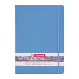 Talens Art Creation Sketchbook Sert Kapak Eskiz Çizim Defteri 140 gr. 21x30 cm. 80 yp. PASTEL MAVİ - 1