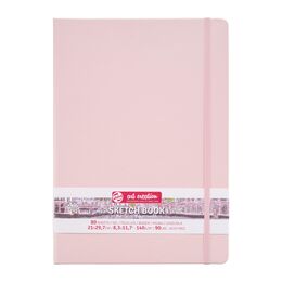 Talens Art Creation Sketchbook Sert Kapak Eskiz Çizim Defteri 140 gr. 21x30 cm. 80 yp. PASTEL PEMBE - 1